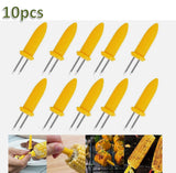 1022130 Merge 10 Corn Cob Holders Skewers BBQ Kitchen Accessories Z300 Z216.