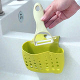 1022132 Merge Kitchen Drain Holder Rack Basket Organizer Also Use In Bathroom Blue,Green,Pink Z216.