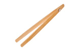 1022136 Bamboo Toast Tongs Magnet 20cm Home Kitchen Cook Z216.