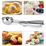 1022140 Merge Stainless Steel Ice Cream Scoop and Mash Scoops Trigger 6cm Dia Z302 xxxxxxx You 180726.