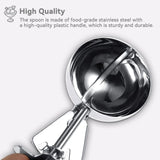 1022142 Merge Stainless Steel Ice-Cream Scoop Dough Mash Spoon Trigger Green Z202 xxxxxxx You 180726.