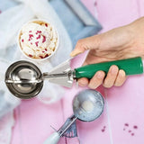 1022142 Merge Stainless Steel Ice-Cream Scoop Dough Mash Spoon Trigger Green Z202 xxxxxxx You 180726.