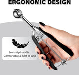 1022146 Merge Extra Small Cookie Scoop 1 TSP Professional Stainless Steel Mini Scoop Z202 xxxxxxx You 180726.