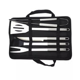 1026020 Merge 6PCS BBQ Tool Set Stainless Steel Grill Utensils Kit Barbecure Cook Accessories Z149.