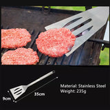 1026020 Merge 6PCS BBQ Tool Set Stainless Steel Grill Utensils Kit Barbecure Cook Accessories Z149.