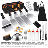 1026025 Merge 32 PCS Stainless Steel BBQ Tool Utensil Grill Cook Spatula Set Z149.