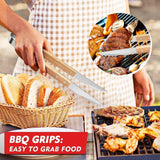 1026026 Merge 5 Piece BBQ Grill Tool Set Stainless Steel With Carry Bag Outdoor Grill Gift Z149 xxxxxxx You 251225.