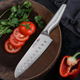 1026052 Turwho 7inch Santoku Knife German Steel Kitchen Meat Vegetable Chef Knife	Z276 ******* You 210526.