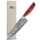 1026053 Merge Turwho 8.2inch Chef Knife Kitchen Japanese VG10 Damascus Steel Kirisuke Knife Z276 xxxxxxx You 210526.