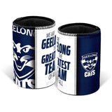 1026060 Merge Geelong Cats AFL Beer Can Bottle Cooler Stubby Holder Z260 xxxxxxx You 170626.