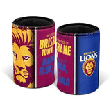 1026061 Merge Brisbane Lions AFL Stubbie Cooler Holder Z260 xxxxxxx You 170626.