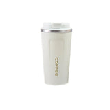 1026072 Merge 510ml Insulated coffee Mug White Travel Cup Thermal Stainless Steel Flask Reusable Z301 xxxxxxx You 150726.
