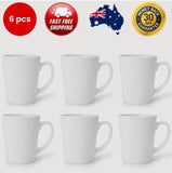 1026080 Merge 6 Pcs White Porcelain Coffee Tea Mugs 260ml Microwave And Dishwasher Safe Z303 xxxxxxx You 200726.