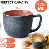 1026087 Merge MIAMIO 6x470 MI Coffee Cups Mug Set Coffee Cup Modern Stoneware Z303 xxxxxxx You 200726.