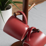 1026088 Merge Argon Tableware 6 Piece Matt Tea Coffee Mug Set Of Black And Red Z303 xxxxxxx You 200726.