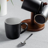 1026088 Merge Argon Tableware 6 Piece Matt Tea Coffee Mug Set Of Black And Red Z303 xxxxxxx You 200726.