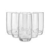 1026090 Merge Set Of 6 Everyday Drinking Glassing Highball Flute Tumblers Wine And Water Z304 xxxxxxx You 210726.