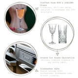 1026092 6 RCR Crystal 240ml Melodia Whisky Glasses Tumblers Glassware Z304 xxxxxxx You 210727.