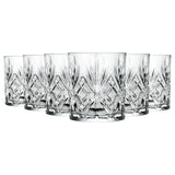 1026092 6 RCR Crystal 240ml Melodia Whisky Glasses Tumblers Glassware Z304 xxxxxxx You 210727.