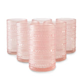 1026098 Merge 6 Pink Pearl highball Glasses Set tall Drinking Cocktail Tumblers Z304 xxxxxxx You 210726.
