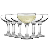 1026103 Merge 6x Misket Champagne Saucers Vintage Expresso Martini Cocktail Coupe Glass 235ml Z305 xxxxxxx You 220726.