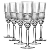1026105 Merge RCR Crystal 190ml Brillante Glass Champagne Flutes Wedding Party Glasses Z305 xxxxxxx You 230726.