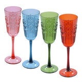 1026108 Merge 12xLemon Florel Deco 320ml Plastic Champagne Glass Goblet steamware Asst Z305 xxxxxxx You.