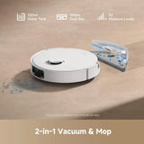 103227 Merge D1OS Robot Vacuum Cleaner And Mop 5000Pa Power Suction, LDS Navigation White Z242 xxxxxxx You