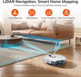 103228 Merge ILIFE A12Pro Robot Vacuum Cleaner And Mop, Self Emptying Station For 60 Days LIDA Z242 xxxxxxx You 170326.