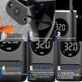 104143 Merge Portable Air Pump Tire Inflator Electric Bike Pump 150PSI Z294 xxxxxxx You 030726.