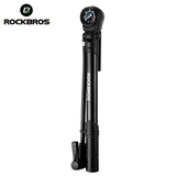 104148 Merge RockBros Floor Pump Motorcycle Bike Gauge 120PSI Presta Schrader Z294 xxxxxxx You 030726