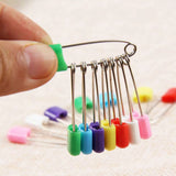 10500 Merge 30 Pieces Large Baby Nappy Safety Pins Dress Clothing Nappy Hold Clip Tool 40mm Z147 xxxxxxx You Z202 100626.