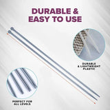 10510 Merge 4xKnitting Needles Plastic Lightweight Pointed Crochet Hook Yarn Sewing Tools Z296 xxxxxxx You 080726.