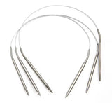 10512 Merge Quality Stainless Steel Circular Needle Hook Yarn 7mm Knitting Craft 43cmLx7mm Z296 xxxxxxx 080726.