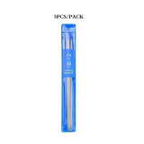 10513 Merge 5Pcs Stainless Steel Knitting Needles Set 2-5 Double Pointed Straight Needles 2mm Z296 xxxxxxx You 080726.