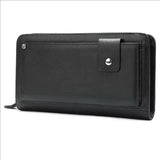 10521 Merge Business Genuine Cow Leather Clutches Wallet Men Long Phone Purse Male Z273 xxxxxxx You 140526.