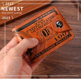 10524 Merge Mens Wallet With 100US Dollar Pattern Male Leather Photo Card Holder Z273 xxxxxxx You 140526.