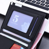 10526 Merge Ultra Thin Casual Leather Wallet Mens Short Sequined Wallet Z273 xxxxxxx You 140526.
