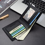 10526 Merge Ultra Thin Casual Leather Wallet Mens Short Sequined Wallet Z273 xxxxxxx You 140526.