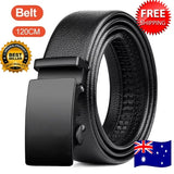 10534 Merge Mens Ratchet Leather Belt Automatic Buckle Waist Mens Jeans Casual Belt Z274 xxxxxxx You 180526.