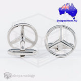 10540 Merge Silver Car Logo Cufflinks Z275 xxxxxxx You 190526.
