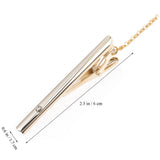 10544 Merge Golden Rhinestone Mens Links Tie Clip Set Alloy Business Attire Z275 xxxxxxx You 190526.