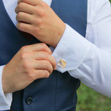10544 Merge Golden Rhinestone Mens Links Tie Clip Set Alloy Business Attire Z275 xxxxxxx You 190526.