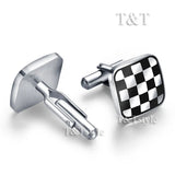 10547 Merge Unique Mens T&T Solid Stainless Steel Cufflinks New CU08	Z275 xxxxxxx You 190526.