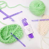 10556 Merge 10/12/15mm Knitting Needles Crochet Hook Set Easy To Use Crocheting Z297 xxxxxxx You 090726.