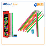 106421 Faber Castell 2B Pencil With Free Sharpener And Eraser Tip 10 Pack Z279 xxxxxxx You 200526.