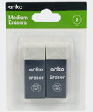 106422 Merge 2 Rapid Erasers Smudge Resistant Pencil Eraser Rubber Stationery Z279 xxxxxxx	You 290526.