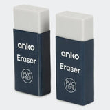 106422 Merge 2 Rapid Erasers Smudge Resistant Pencil Eraser Rubber Stationery Z279 xxxxxxx	You 290526.