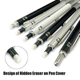 106424 Merge 20Pcs Mechanical Pencil Tail Mini Eraser Replaceable Core Office Sketchin Z279 xxxxxxx You 290526.