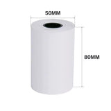 106463 Merge 50 Rolls 80X50 Thermil Paper Roll Cash EFTPOS Register BPA FREE Z316 xxxxxxx You 160826.